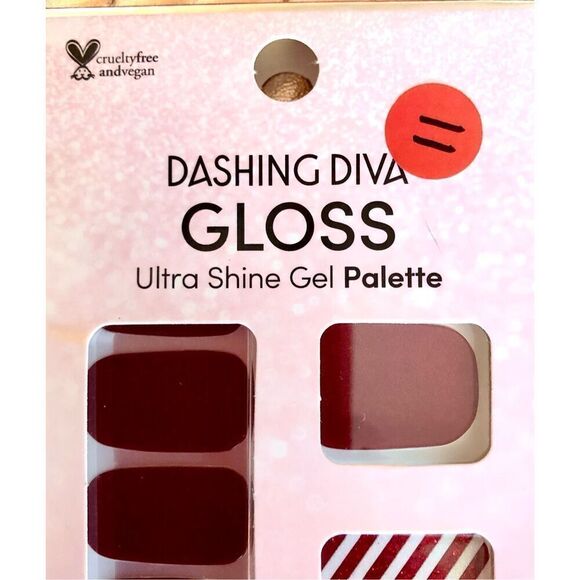 DASHING DIVA - NWT - Gloss Ultra Shine Gel Palette in Peppermint Marvel. Easy!🎄 - Picture 7 of 16